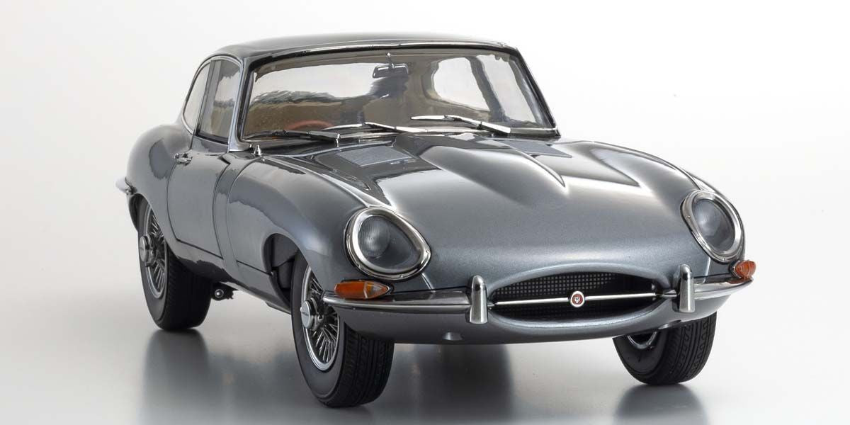 Jaguar E-Type coupe series I 3.8 Gun Metallic 1:18 - 43201