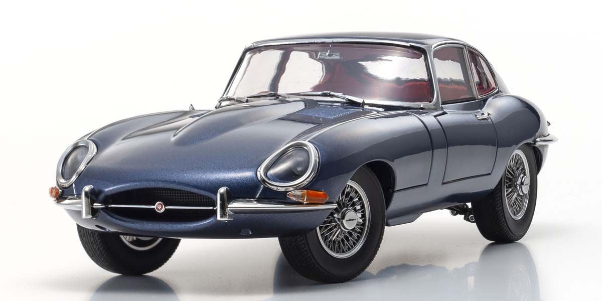 Jaguar E-Type coupe series I 3.8 Blue Metallic 1:18 - 43218