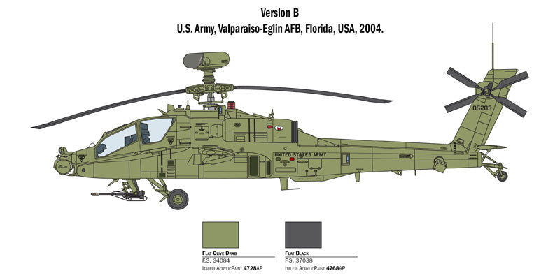 AH-64D Apache Longbow Kit 1:48-5