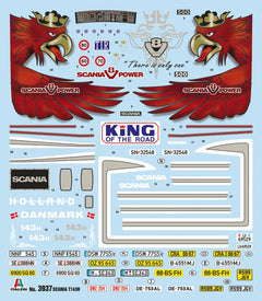 Scania T143H 6x2 Kit 1:24 - 43440