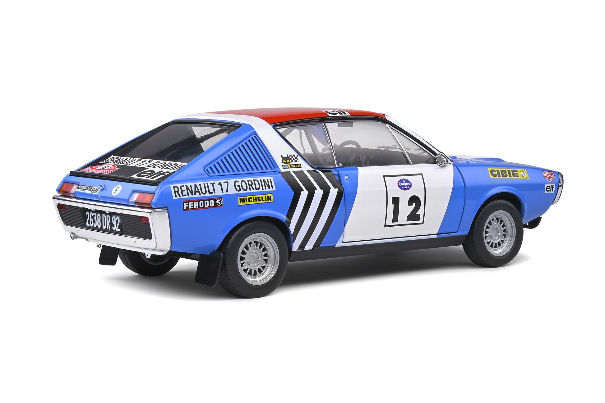 Renault R17 Rallye Press-on-Regardless 1974 Jean-Luc Thérier / Christian Delferier 1:18 - 43698