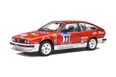 Alfa Romeo Alfetta Gtv6 5° Tour de Corse 1985 Yves Loubet - Jean-Bernard Vieu 1:18 - 43814