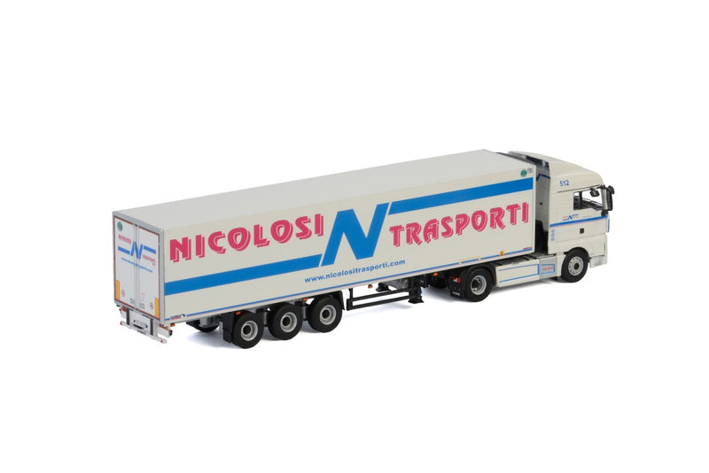 MAN TGX XLX Euro6  "Nicolosi Trasporti" frigorifero 3 assi (I) 1:50 - 44006