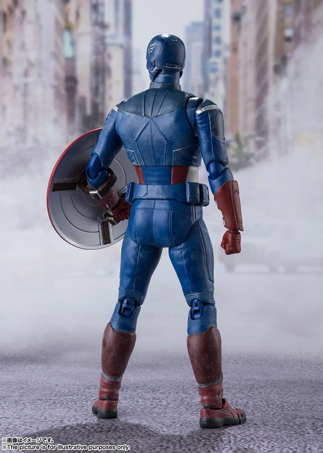 Captain America SHF Avengers Assemble 15 cm Action Figure - 44110