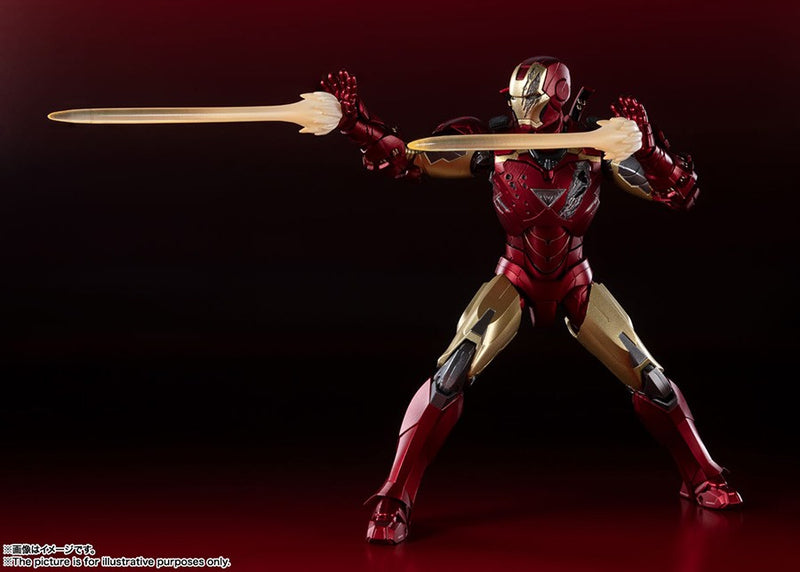 Iron Man Mark 6 SHF Figuarts "Battle Damage Edition" 15 cm Action Figure - 44154