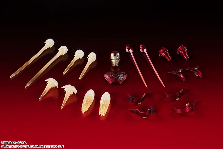 Iron Man Mark 6 SHF Figuarts "Battle Damage Edition" 15 cm Action Figure - 44159