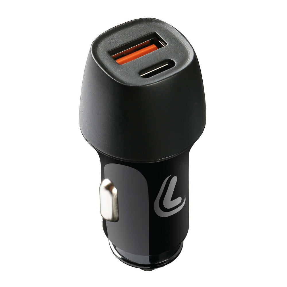 Usb Power Tec caricabatteria 2 porte Usb - Ultra Fast Charge - 18W - 12/24V - 44188
