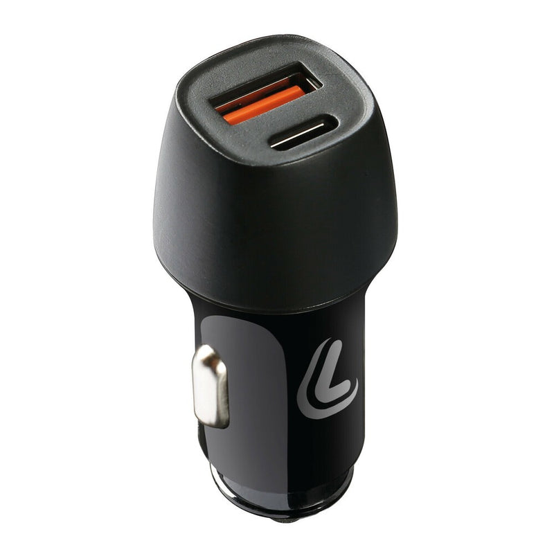 Usb Power Tec caricabatteria 2 porte Usb - Ultra Fast Charge - 18W - 12/24V - 44188