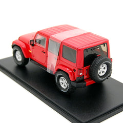 Jeep Wrangler Unlimited Sahara 2017 Colorado Red 1:43 - 44381