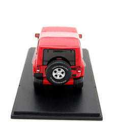 Jeep Wrangler Unlimited Sahara 2017 Colorado Red 1:43 - 44382