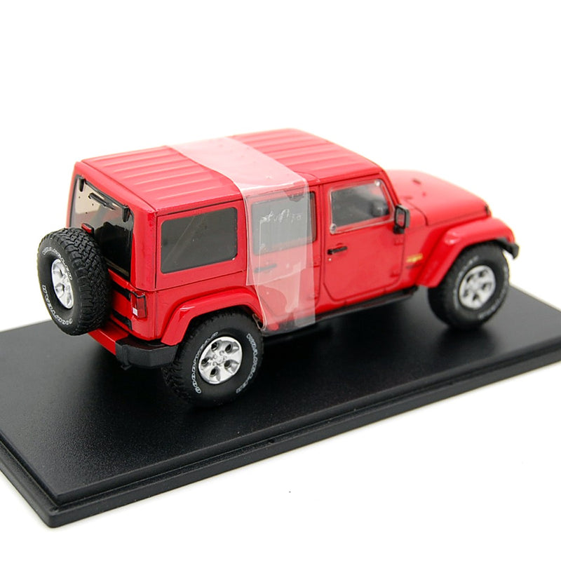 Jeep Wrangler Unlimited Sahara 2017 Colorado Red 1:43 - 44383