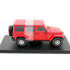 Jeep Wrangler Unlimited Sahara 2017 Colorado Red 1:43 - 44384