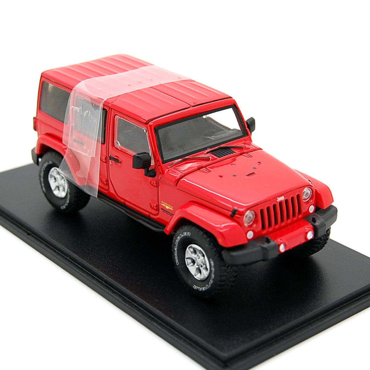 Jeep Wrangler Unlimited Sahara 2017 Colorado Red 1:43 - 44385