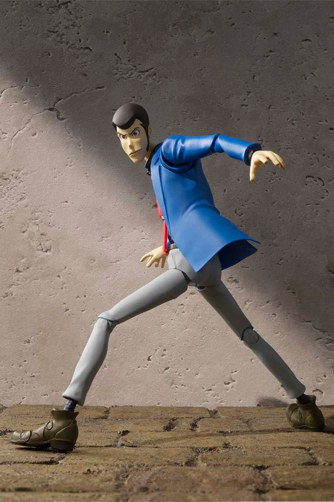 SH Figuarts Lupin dal cartoon "Lupin III" Action Figures 15cm - 4463