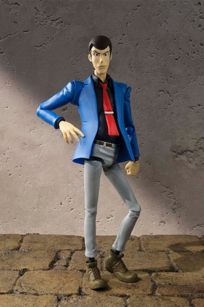 SH Figuarts Lupin dal cartoon "Lupin III" Action Figures 15cm - 4464