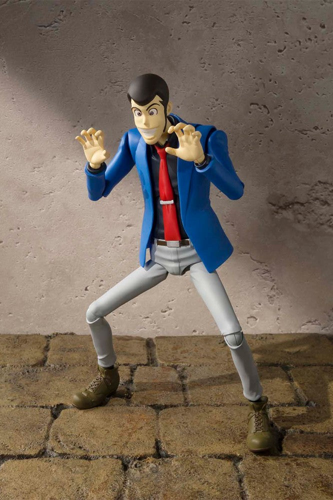 SH Figuarts Lupin dal cartoon "Lupin III" Action Figures 15cm - 4466
