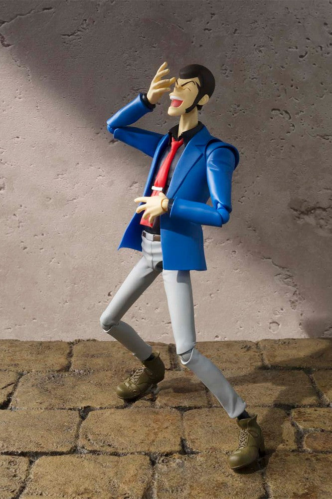 SH Figuarts Lupin dal cartoon "Lupin III" Action Figures 15cm - 4467