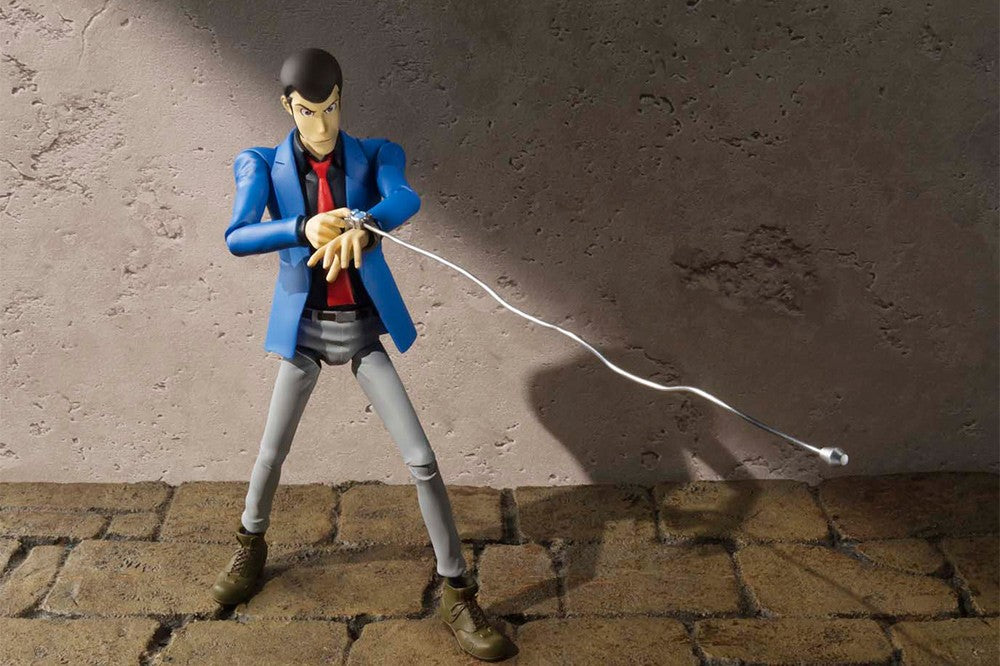 SH Figuarts Lupin dal cartoon "Lupin III" Action Figures 15cm - 4468