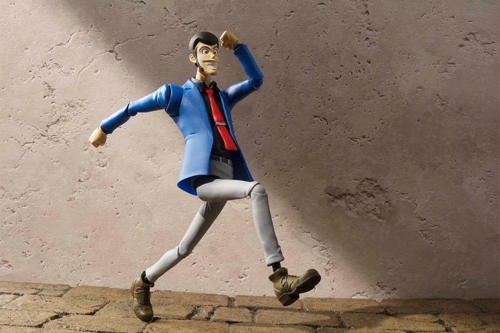 SH Figuarts Lupin dal cartoon "Lupin III" Action Figures 15cm - 4470
