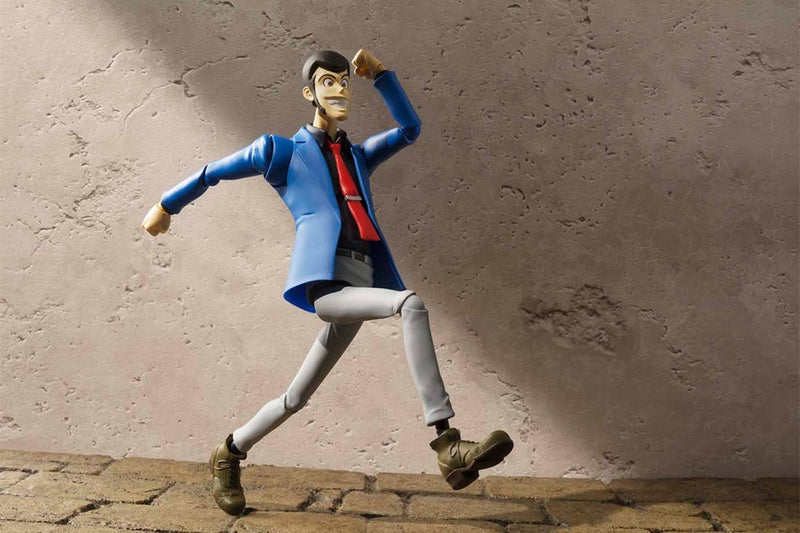 SH Figuarts Lupin dal cartoon "Lupin III" Action Figures 15cm - 4470