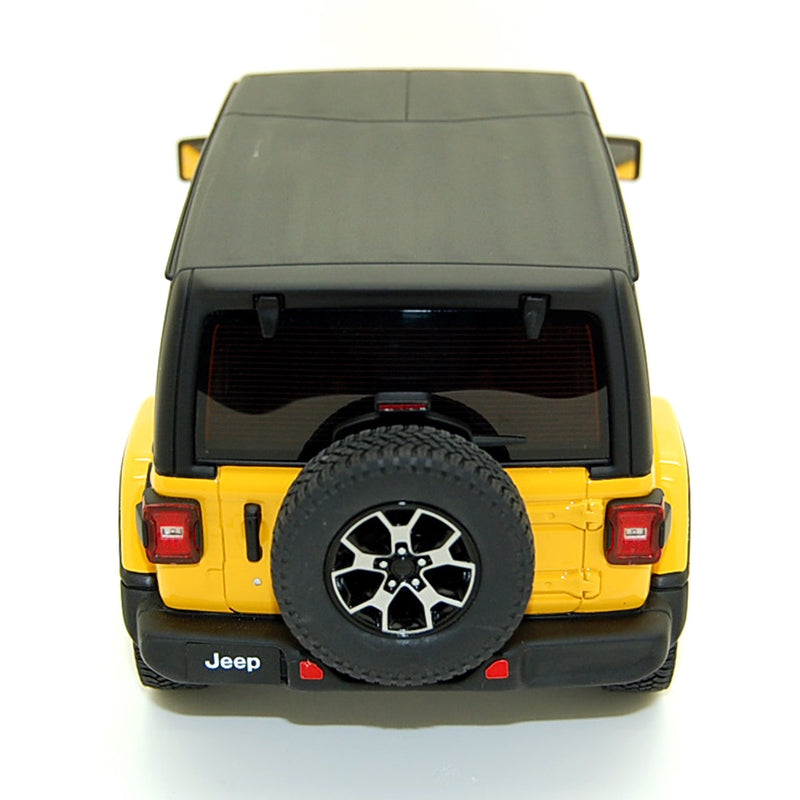 Jeep Wrangler Unlimited Rubicon 2019 Yellow Hellayella 1:18 - 44859