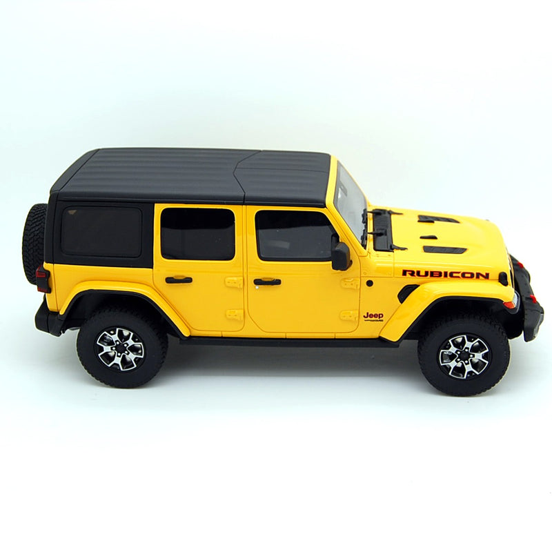 Jeep Wrangler Unlimited Rubicon 2019 Yellow Hellayella 1:18 - 44861
