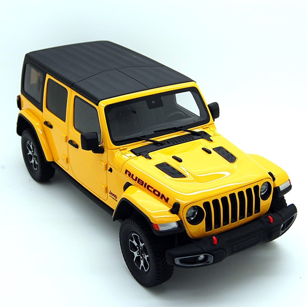 Jeep Wrangler Unlimited Rubicon 2019 Yellow Hellayella 1:18 - 44862