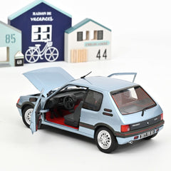 Peugeot 205 GTi 1.6 1988 Bleu Topaze 1:18 - 44999