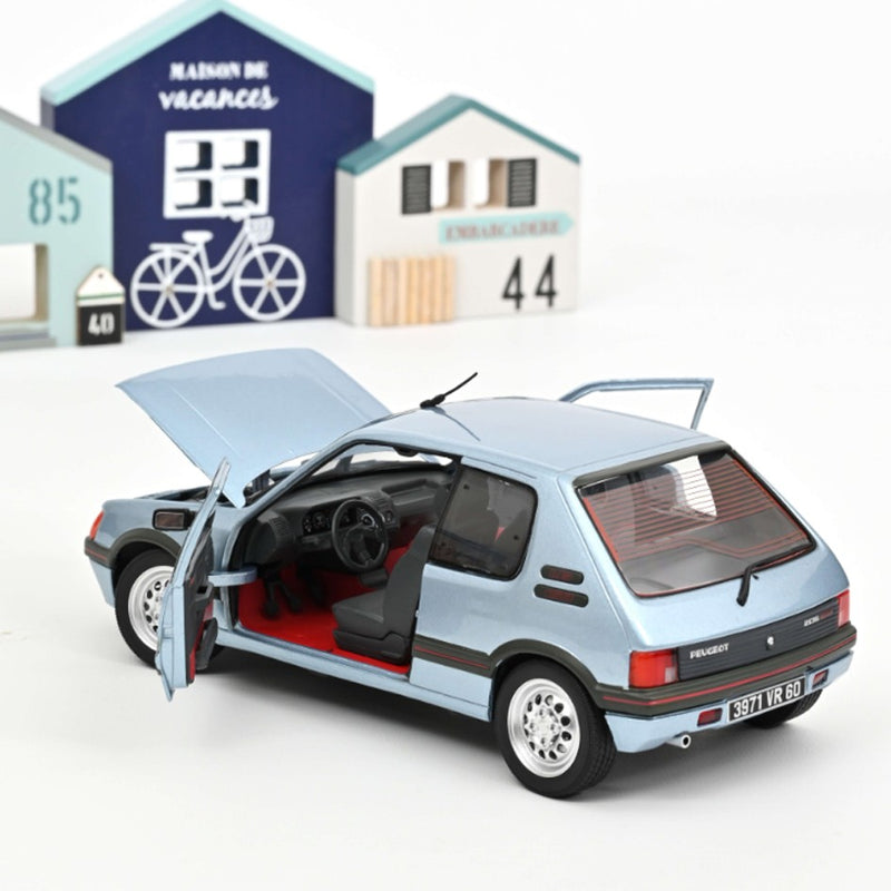 Peugeot 205 GTi 1.6 1988 Bleu Topaze 1:18 - 44999