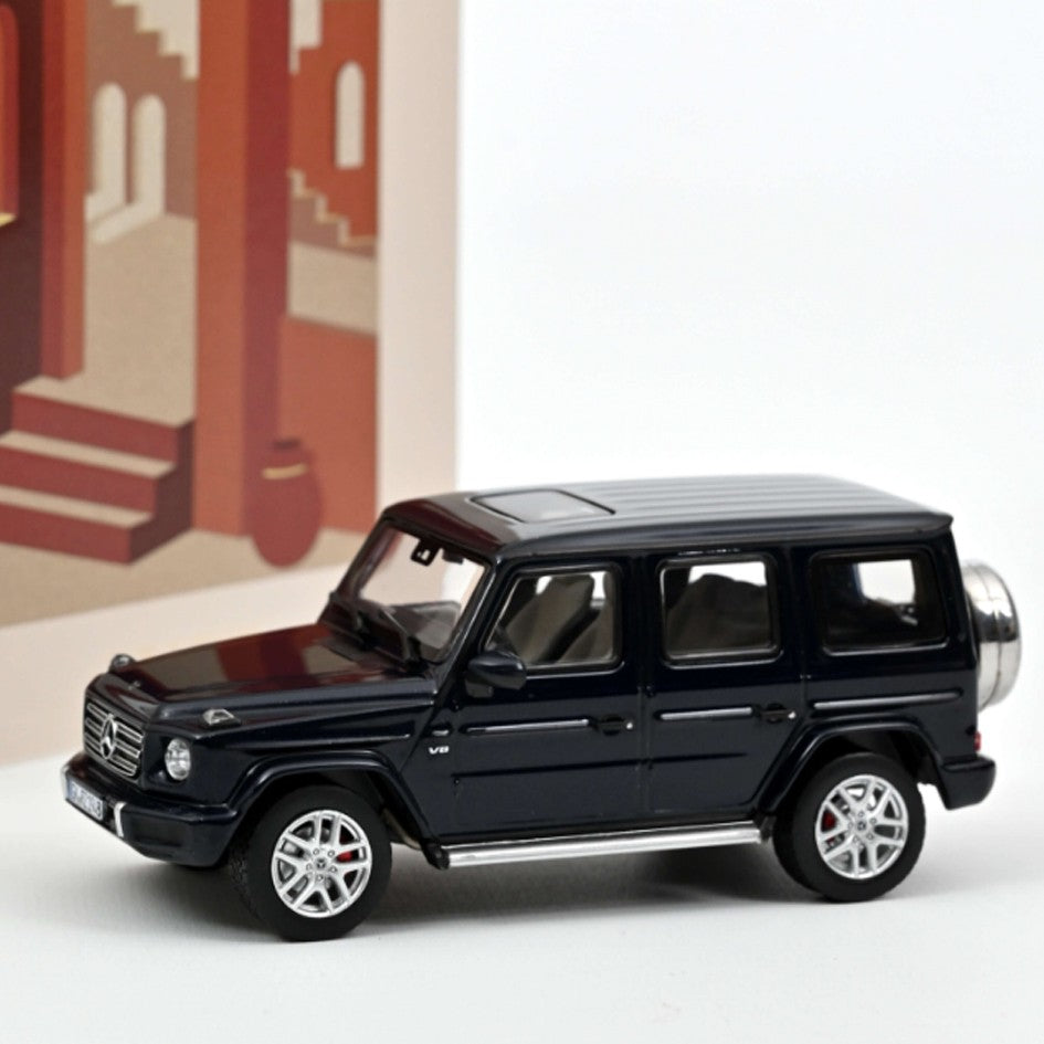 Mercedes-Benz Classe G 2018 Bleu foncé métallisé 1:43 - 45123