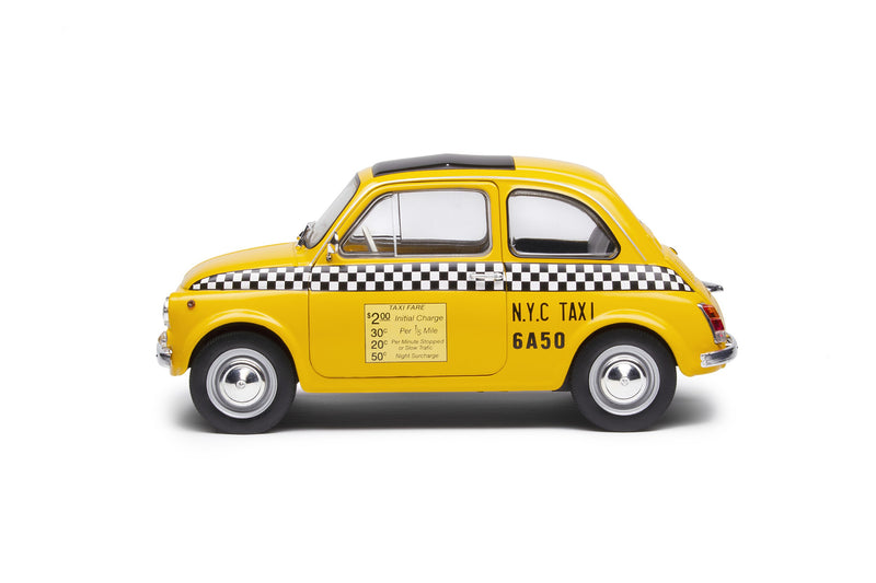 Fiat 500 1965 Taxi NYC Giallo 1:18 - 45174