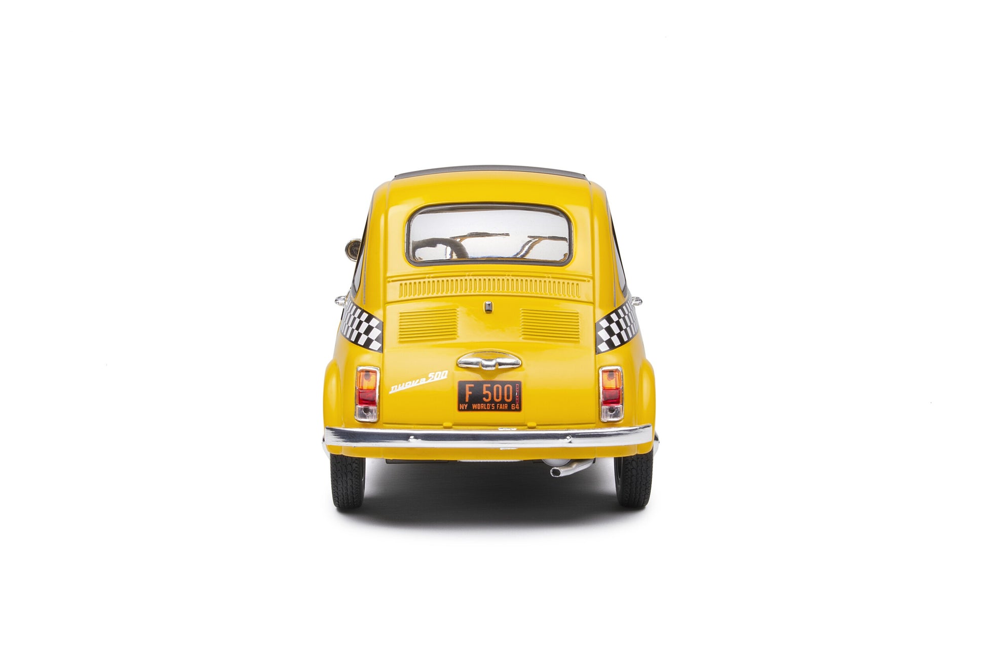 Fiat 500 1965 Taxi NYC Giallo 1:18 - 45175