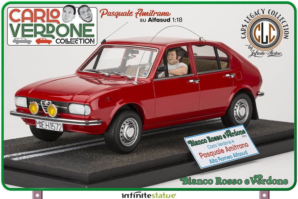 Alfa Romeo Alfasud 1981 Pasquale Amitrano "Bianco Rosso e Verdone" 1:18 - 45672