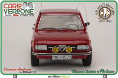 Alfa Romeo Alfasud 1981 Pasquale Amitrano "Bianco Rosso e Verdone" 1:18 - 45675