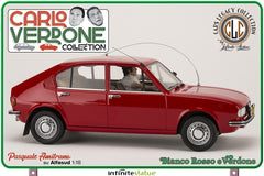 Alfa Romeo Alfasud 1981 Pasquale Amitrano "Bianco Rosso e Verdone" 1:18 - 45676