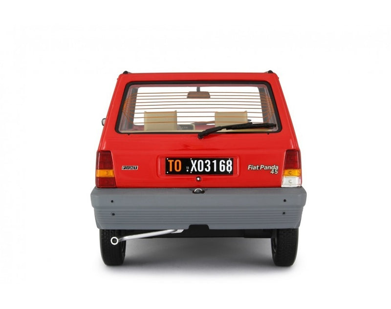 Fiat Panda 45 1980 Rosso Siam 1:18 - 45866