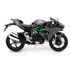 Kawasaki Ninja H2 2015 Black Carbon Green 1:12 - 46268