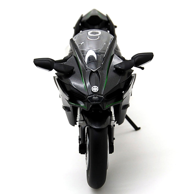 Kawasaki Ninja H2 2015 Black Carbon Green 1:12 - 46270
