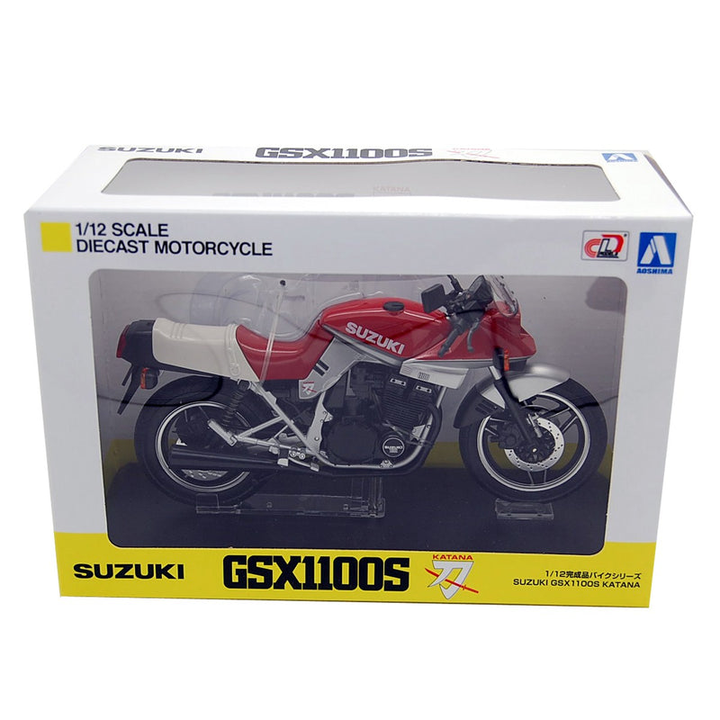 Suzuki GSX 1100S Katana 1980 White Red 1:12 - 46291
