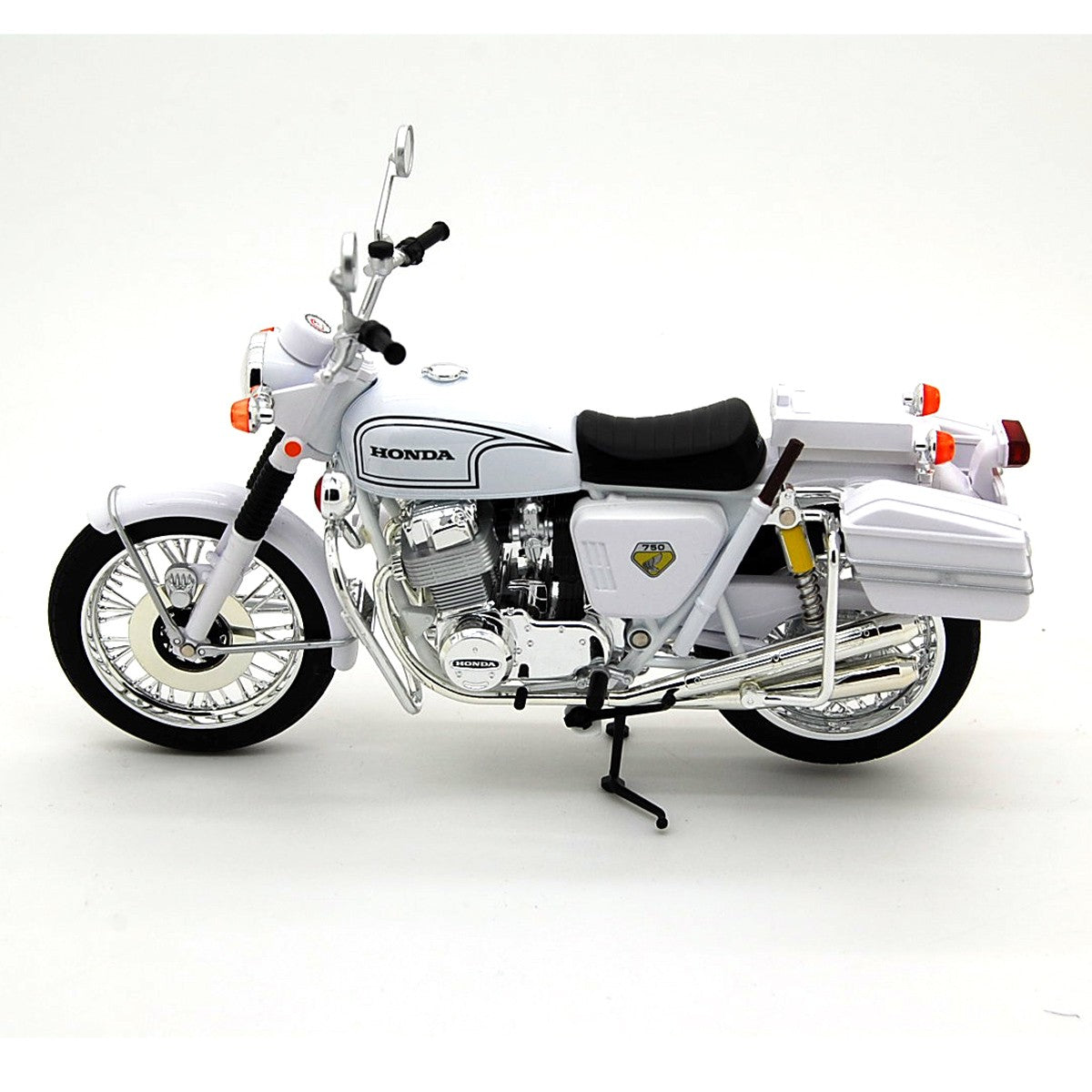Honda Dream CB750 Four  K2 1972 White Police 1:12 - 46342