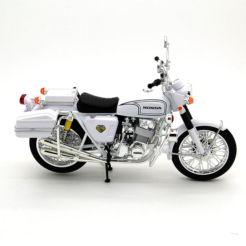 Honda Dream CB750 Four  K2 1972 White Police 1:12 - 46345