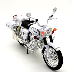 Honda Dream CB750 Four  K2 1972 White Police 1:12 - 46346