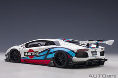 Lamborghini Aventador 2017 Liberty Walk LB-Works Martini 1:18 - 46676