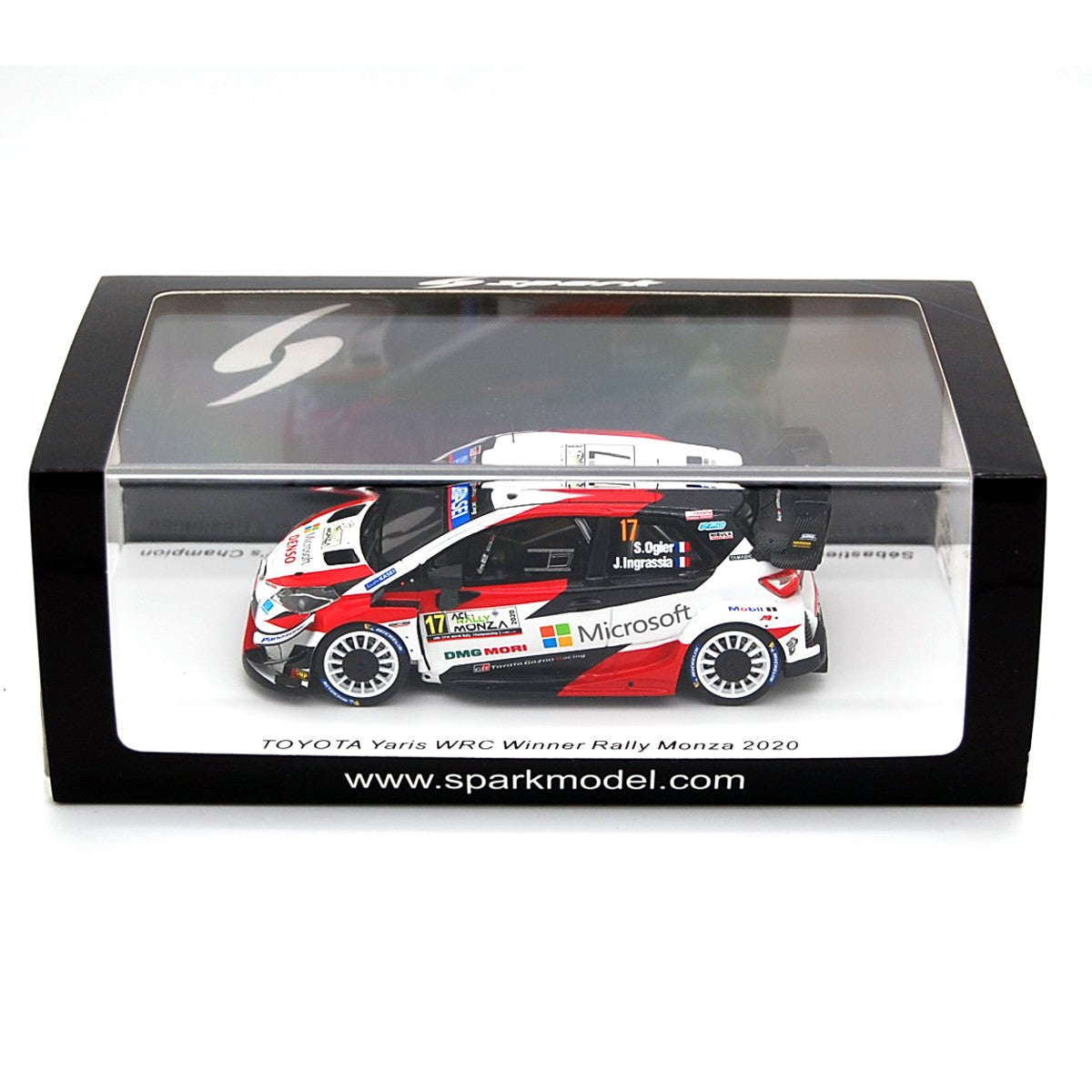 Toyota Yaris WRC 17 Winner Rally Monza 2020 WRC 2020 Sébastien Ogier - Julien Ingrassia 1:43 - 47146
