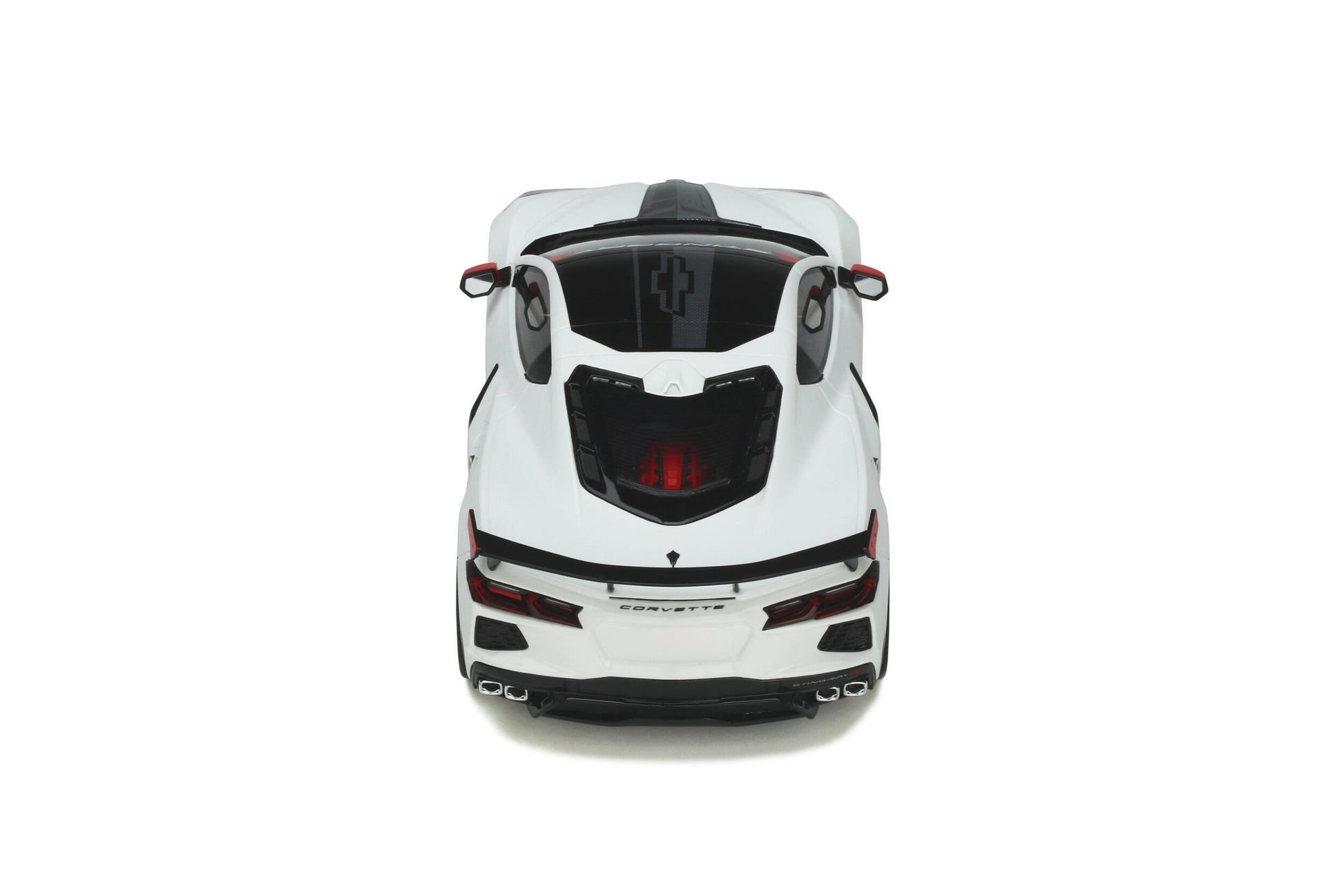 Chevrolet Corvette C8 Pace Car IMSA 2020 Arctic White 1:18 - 47532