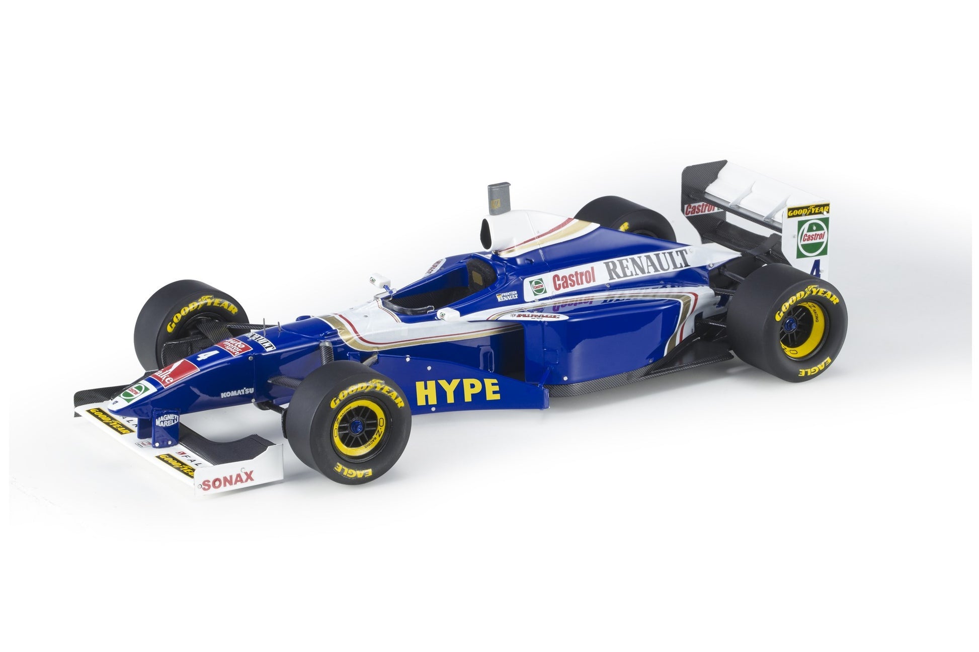 Williams Renault FW19  World Champion F1 1997 Heinz-Harald Frentzen con Vetrina 1:18 - 47547