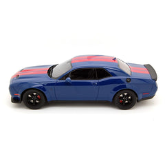 Dodge Challenger SRT Coupe Super Stock 2021 indaco blu / rosso 1:18 - 47616