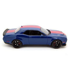 Dodge Challenger SRT Coupe Super Stock 2021 indaco blu / rosso 1:18 - 47620