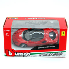 Ferrari SF90 Stradale Red - Black Roof 1:43 - 47660