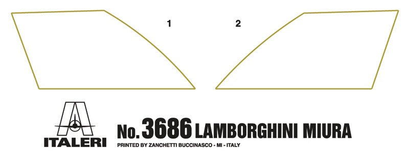 Lamborghini Miura Kit 1:24 - 47785